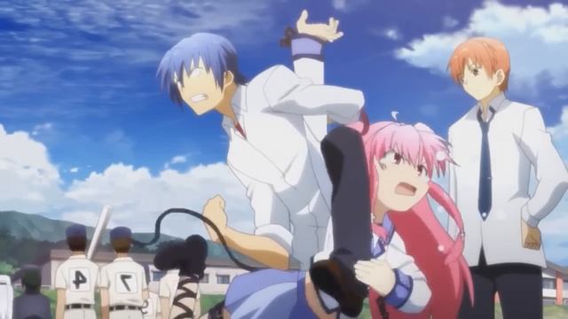 СМЕШНЫЕ МОМЕНТЫ - АНГЕЛЬСКИЕ РИТМЫ / Angel Beats смотреть онлайн