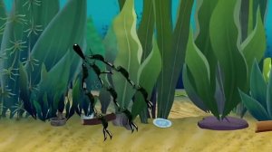 Лунтик пиявка ударилась об камень прикол