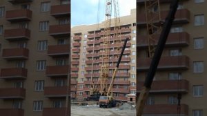 демонтаж башенного крана КБ 408