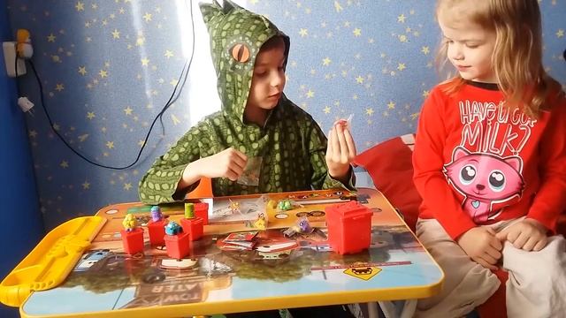 12 трэш монстров распаковка (Trash Monsters, Trash Pack)