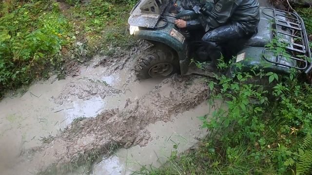 Летняя покатушка на квадроциклах вдвоем Suzuki KingQuad 750 + Ya