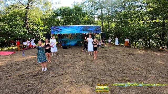 Жонглирование. Фестиваль в поселение Родовое Тульской области. смотреть онлайн