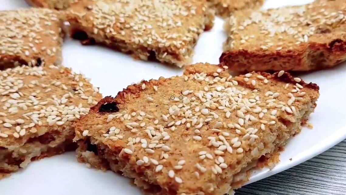 Постное ДИЕТИЧЕСКОЕ ОВСЯНОЕ Печенье из 2-х яблок🍏!!Без сахара,без муки, яиц,масла и разрыхлителя! смотреть онлайн