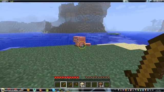 Как играть в minecraft 1.0.0 часть-1