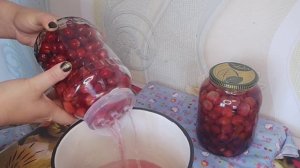 ЧЕРЕШНЯ на зиму БЕЗ СТЕРЕЛИЗАЦИИ Легко и быстро