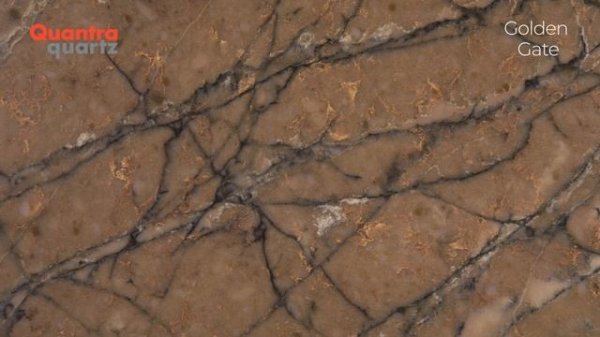 Светопрозрачный кварцит Golden Gate (9965) от Quantra Quartz