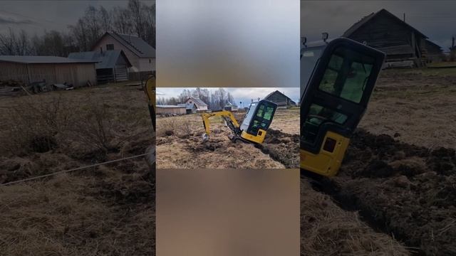 Неудачная попытка переезда канавы...Rippa R-319.