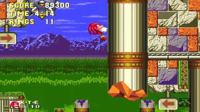 проходим Sonic 3 and Knuckles SMD -  серия 1 Наклз