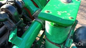 Комбайн Нива СК-5 перший запуск нового двигуна Д-260.