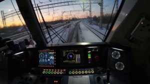 Машинист поезда: 160 км/ч на электровозе ЭП20