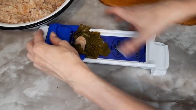 Долма из консервированных виноградных листьев смотреть онлайн