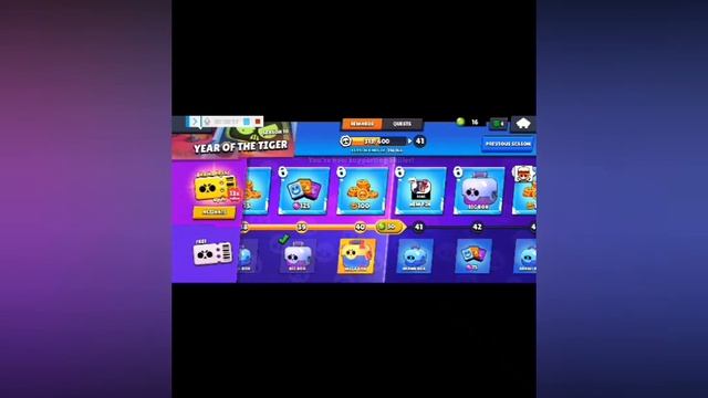 в этом видео Я открыл мегабокс на сорок первом уровне в brawl пассе 10-того сезона смотреть онлайн