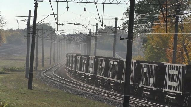 380. [УЗ] ВЛ8м-445 с грузовым