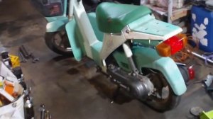 Заводим Suzuki Mollet после ремонта
