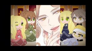 Гача реакция персонажей манхвы "Злодейка Перевернувшая Песочные Часы" на Тик Ток 1/1 часть