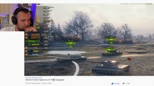 ДЕЗЕРТОД смотрит WoT Приколы #175
