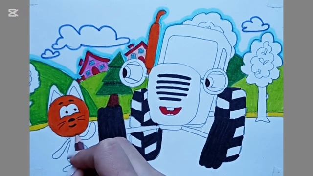 Синий трактор🎨❤ смотреть онлайн