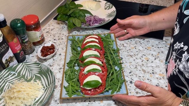 Самый Вкусный Салат Капрезе, Классический Рецепт за 2 ? смотреть онлайн