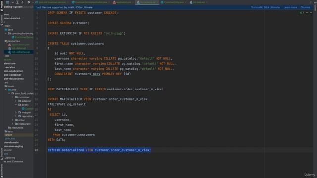 038 Creating Customer Service & Running Order Service смотреть онлайн