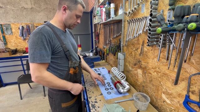 ПОЛНЫЙ РАЗБОР АМОРТИЗАТОРА KEWS-K23 #crimea #enduro #motocross #dirtbike #b