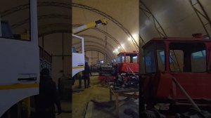 Установка ЯМЗ 238 на ДТ 75