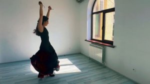 Танец Фламенко с кастаньетами