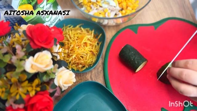 Картошка Пай қосылған 15 мин дайын болатын Салат