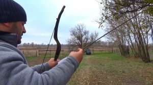 Монголо-татарский способ стрельбы из лука. Насколько ?