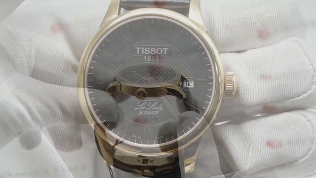 Обзор мужских швейцарских часов Tissot Le Locle Automatic T41.5.423.53 смотреть онлайн