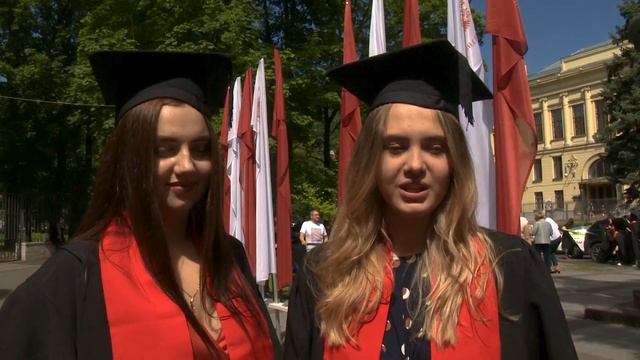 С днем первокурсника 2019! Выпускники СПбГУ-2019 смотреть онлайн