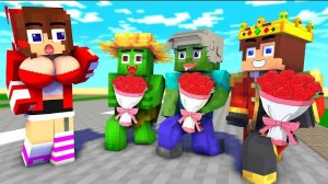 Сильный парень против девушки - АПОКАЛИПСИСА на КАНИКУЛАХ - мультфильм Майнкрафт