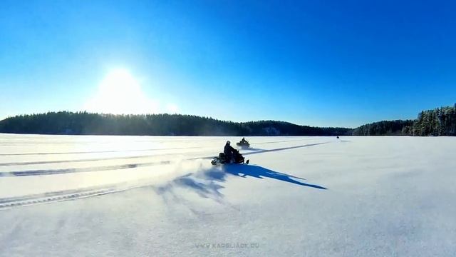 Тур на снегоходах в Заполярье и Карелии