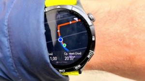 Оффлайн навигация по треку в часах Huawei Watch GT 5