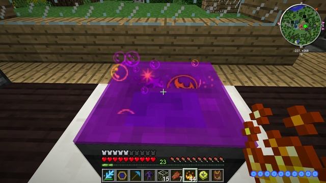 МАЙНКРАФТ ЖЕСТЬ #43 ВЫСАСЫВАЕМ АСПЕКТЫ ИЗ ПРЕДМЕТОВ ВЕРШИНА ВОЛШЕБСТВА