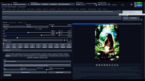 Stable Diffusion: Forge WebUi - что нового / SDXL 3 5 / FLUX Tools ControlNET / + Нова