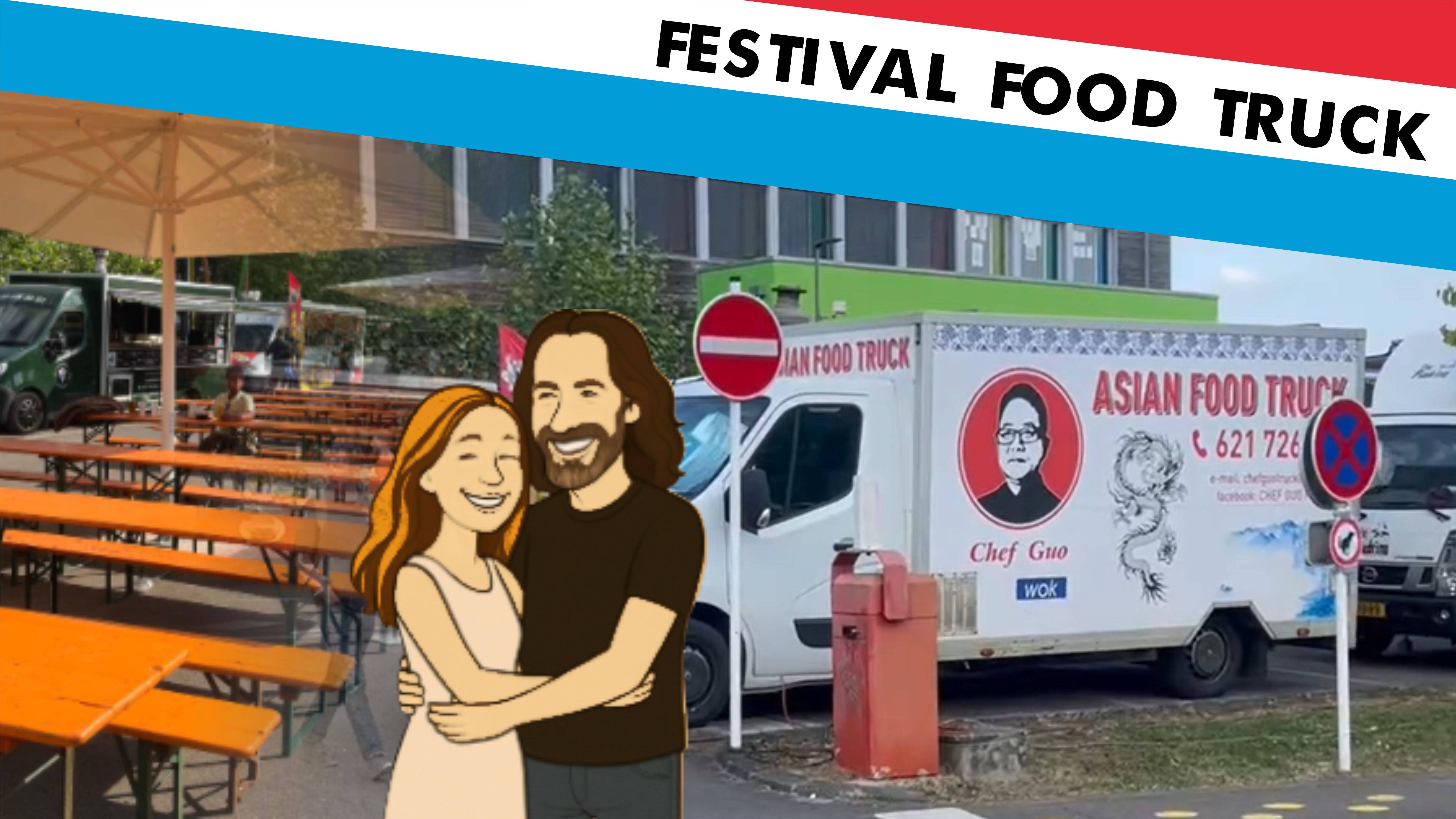 Фестиваль Фудтраков в Люксембурге 🇱🇺 Festival Food Truck