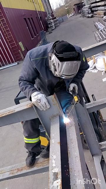 Сборка металлоконструкции! ☝️(тельфер) смотреть онлайн