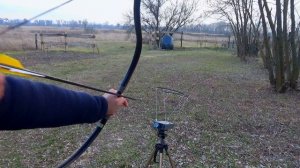 Как работает тонкий лук 50 lbs