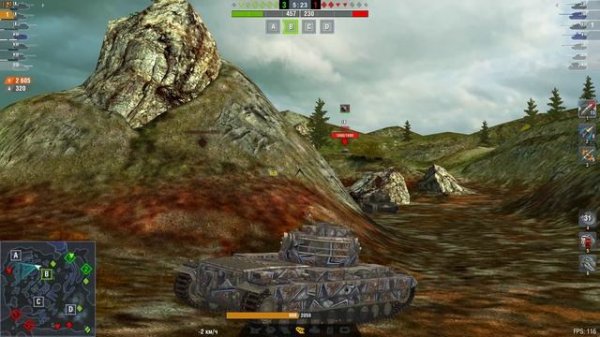 Бой на Conqueror