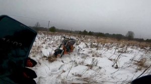 Как я сломал новый российский внедорожный  мотоцикл з?