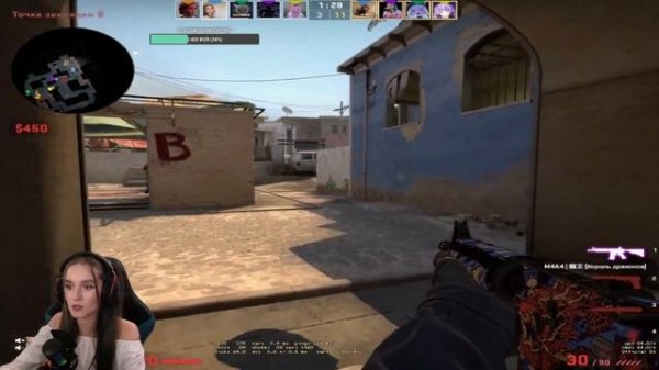 ДОВЕЛИ ДО СЛЁЗ в CS:GO// ТИПИЧНАЯ РЕАКЦИЯ ПАРНЕЙ НА ДЕВУШКУ в CS:GO