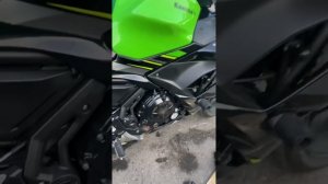 Замена масла в Ninja 650 странным механиком 😂 #мото #кавас