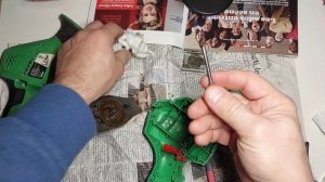 Сабельная пила 12в. Замена старой смазки