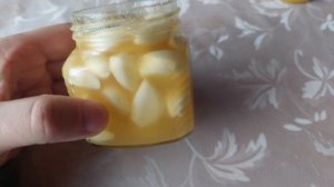 ферментация чеснока в мёде 🍯🧄 очень простой рецепт