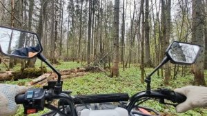 Мини квадрик linhai Yamaha M150 для поездок в лес