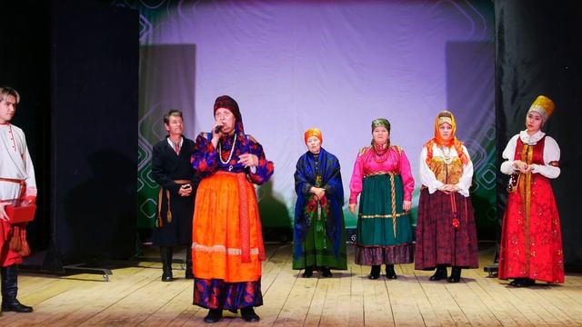 Показ коллекции северного костюма, Пономарёва Надежда Васильевна; 12.11.2022