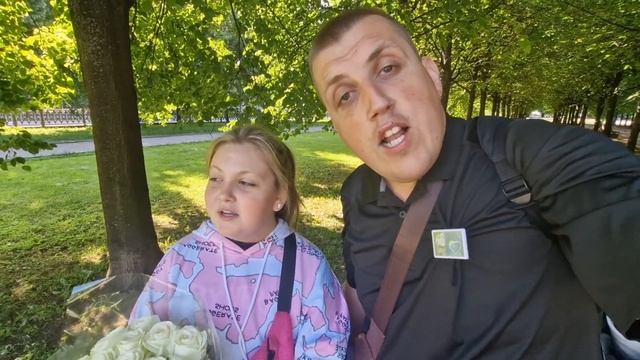 Даша и Андрей Чешуины. Белые #Розы. Припев.