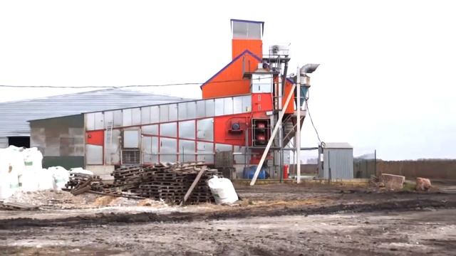 Тамбов. UNIVERSAL-34. Конвейерная зерносушилка в Александро