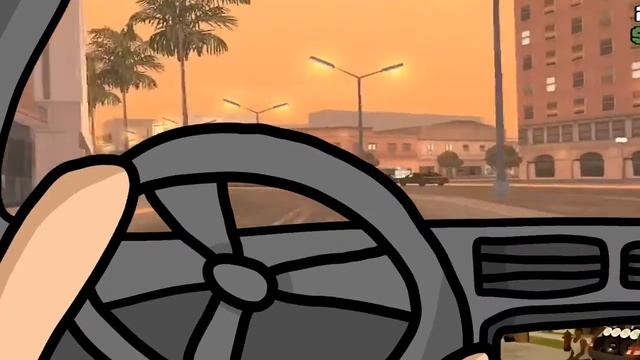 Guy singing in car crashes (типо Анимация) оригинал в описании смотреть онлайн