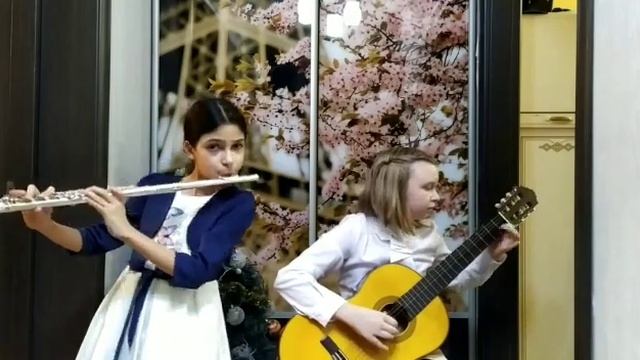 Токаревы Анастасия и Арина " Вечер в парке" смотреть онлайн